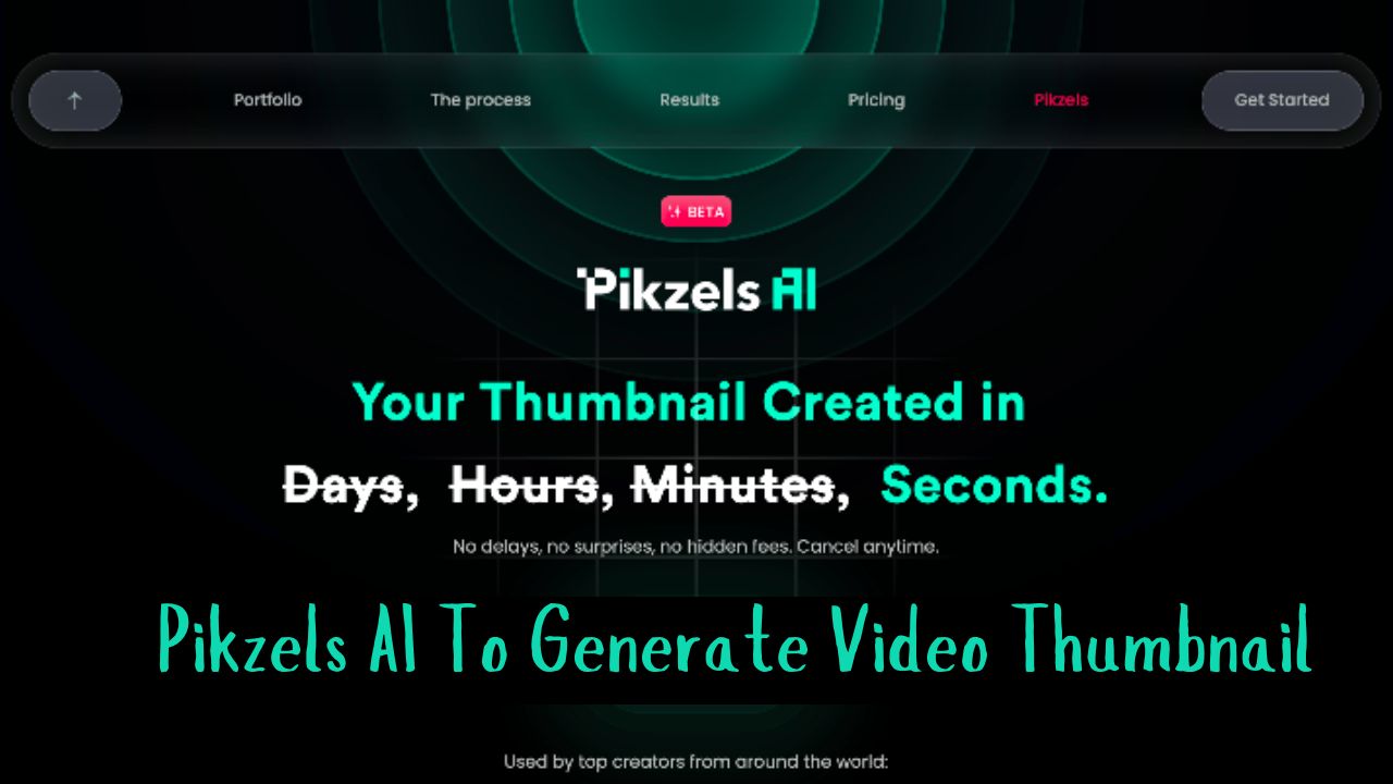 Pikzels AI Review : Best YouTube Thumbnail Generator [ Pikzels.AI ]